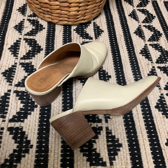 Madewell Harper Mules in Vintage Canvas - Picture 4 of 7